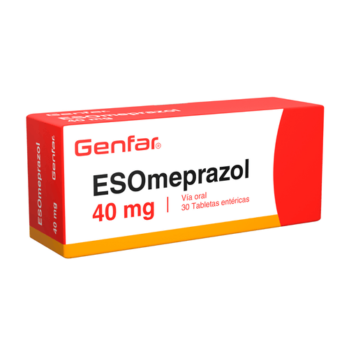 Esomeprazol 40 Mg Caja X 30 Tabletas Genfar