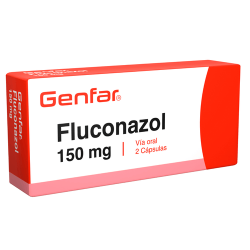 Fluconazol 150 Mg Caja X 2 Cápsulas Genfar