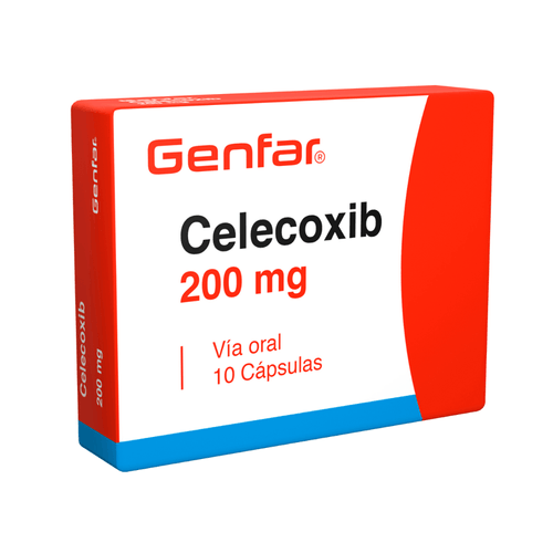 Celecoxib 200 Mg Caja X 10 Cápsulas Genfar