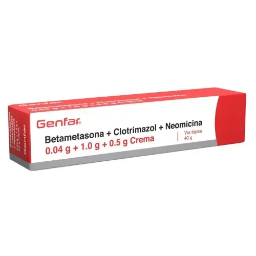 Betametasona + Clotrimazol + Neomicina Tubo X 40 Gr Genfar