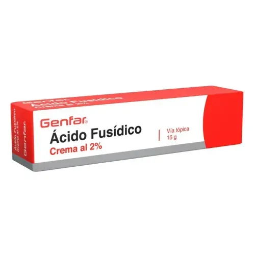 Ácido Fusídico Crema 2% Tubo X 15 Gr Genfar