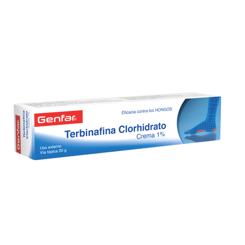 Terbinafina 1% Crema Tubo X 20 Gr Genfar