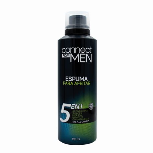 Espuma Afeitar Connect For Men 195 Ml Prebel