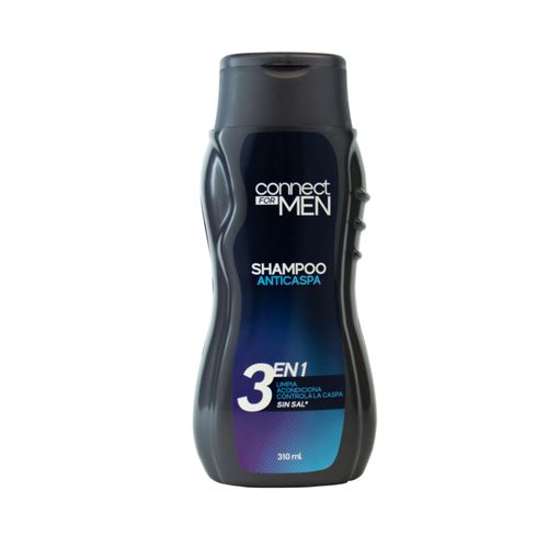 Shampoo Anticaspa Conect For Men 310 Ml Prebel