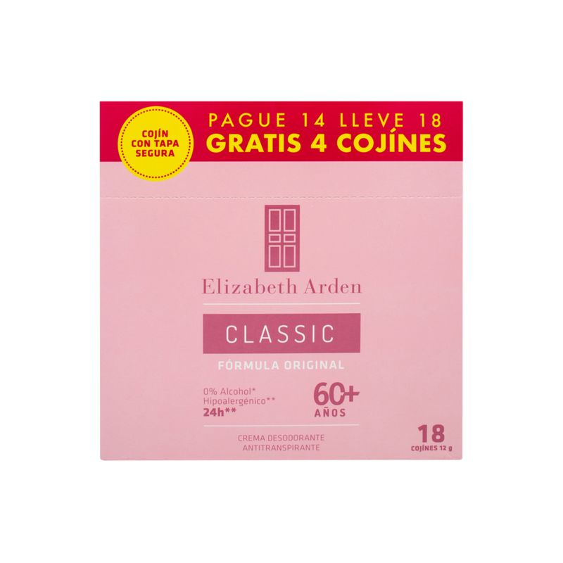 Elizabeth Arden clásico sobres 12 g pack 18