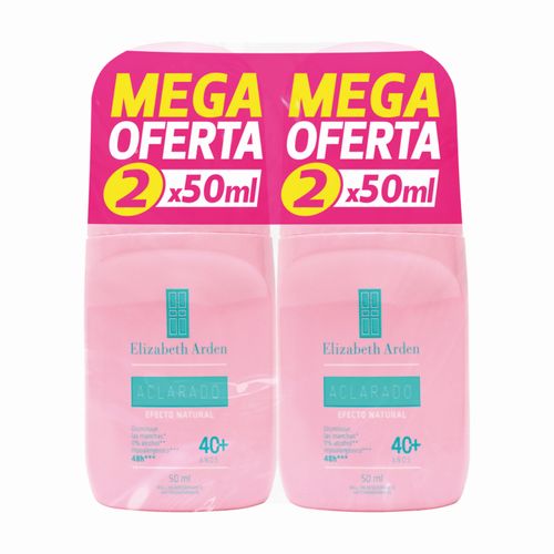 Desodorante Roll On Elizabeth Arden Aclarador 50 Ml X 2 Unidades Prebel