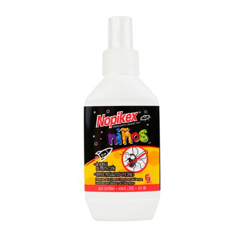 Repelente Nopikex Spray Niños Frasco X 120 Ml Prebel