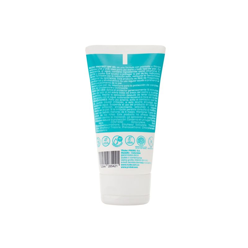 Protector Solar Nude Spf 60 Cyc 40 Ml Prebel