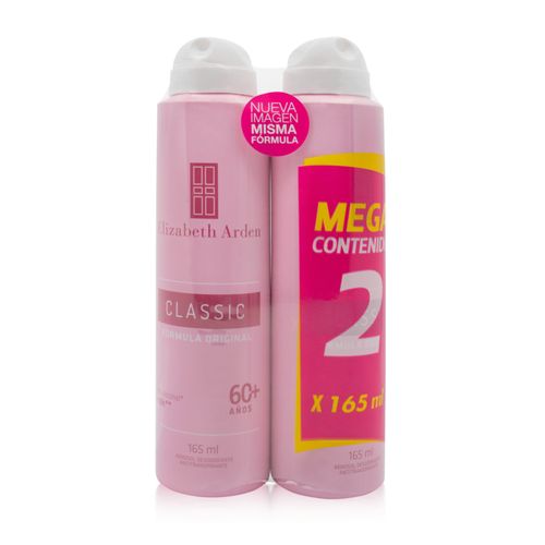 Desodorante Elizabeth Arden Clásico 2X165Ml Precio Especial Prebel