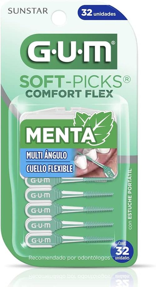 Gum Soft Picks Comfort Flex Menta Sunstar