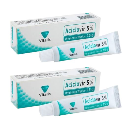 Oferta Aciclovir 5% Tubo X 15 Gramos Unguento Vita 1 + 1