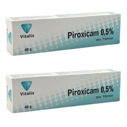 Oferta Piroxicam 05% Tubo X 40 Gramos Gel Vita 1 + 1