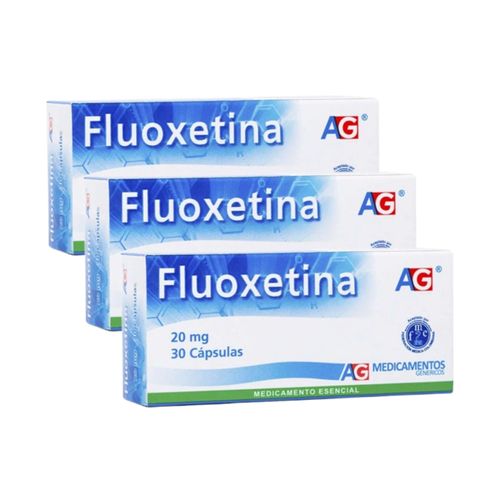 Oferta 2+1 Fluoxetina 20 Mg Caja X 30 Cápsulas  Ameg
