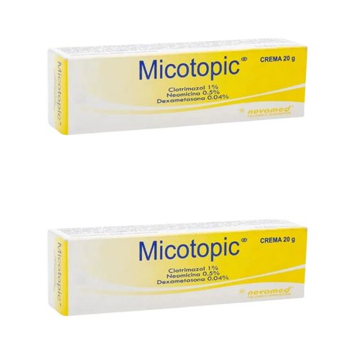 Oferta Micotopic 1% 05% 004% Tubo X 40 Gramos Crema 1 + 1