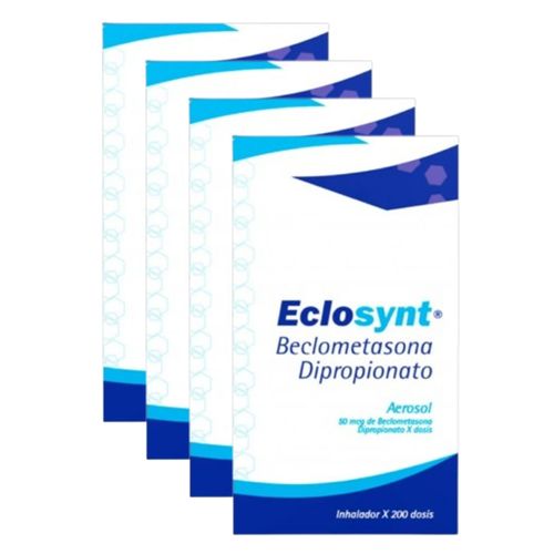Oferta Beclometasona 50 Mcg Bucal 200 Eclosynt Inhalador 3 + 1