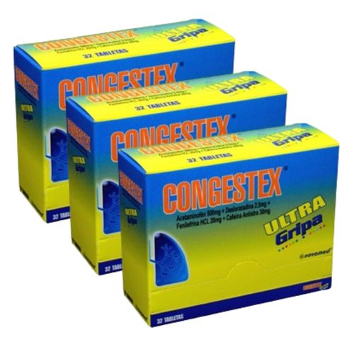 Oferta Congestex Ultra Caja X 32 Tabletas 2 + 1