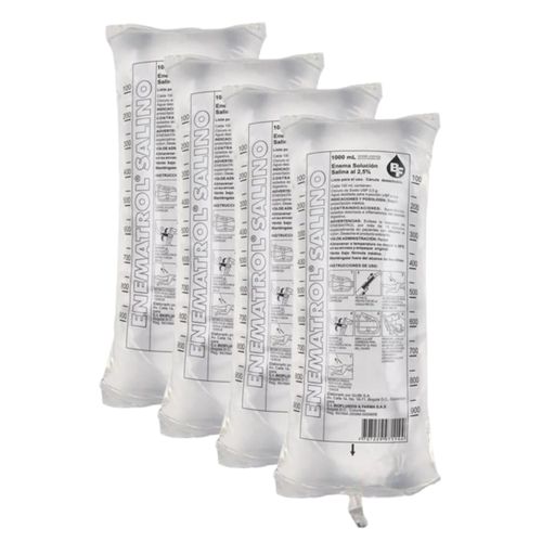 Oferta Enematrol Salino Bolsa X 1000 Ml 3 + 1