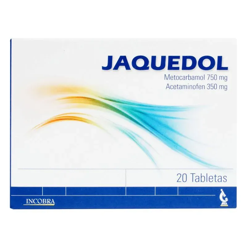 Acetaminofén + Metocarbamol Caja X 20 Tabletas Gencol