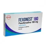 Fexofenadina 180 mg Caja X 10 Tab Hetero