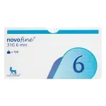 Aguja Hipodérmica Novofine 31G x 6mm x 100