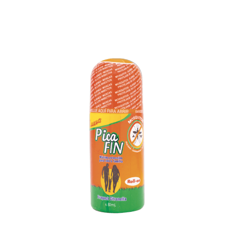 Repelente Picafin Roll On Aloe Vera Frasco X 60 Ml