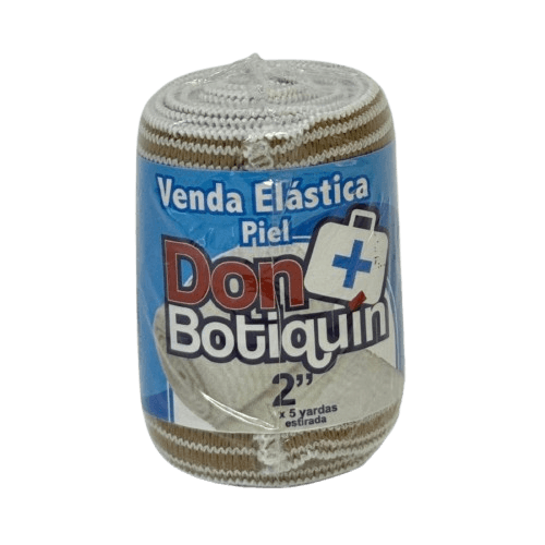 Venda Elástica Color Piel Don Botiquín 2X5 Yardas Und