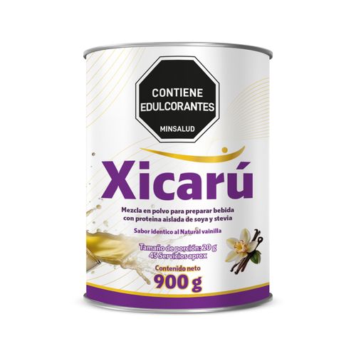 Calcio en Polvo Xicarú Sabor Vainilla - Tarro por 900 g