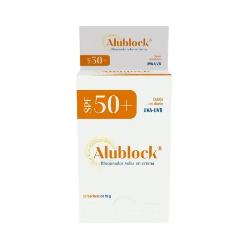 Alublock Protector Solar - Caja X 30 Sachets