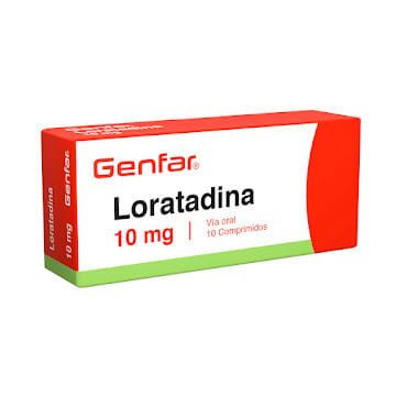 Loratadina 10 Mg Caja X 10 Comprimido Genfar