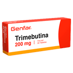 Trimebutina 200 Mg Caja X 30 Tabletas Genfar