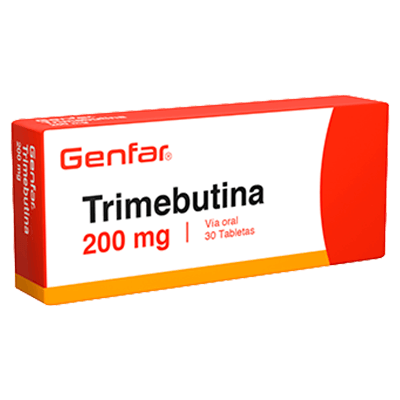 Trimebutina 200 Mg Caja X 30 Tabletas Genfar