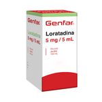 Loratadina Jarabe 100 ml Genfar Oral Rx