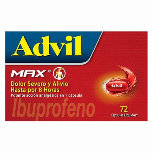 Advil Max Caja X 72 Cápsulas