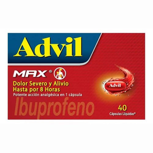 Advil Max Caja X 40 Cápsulas