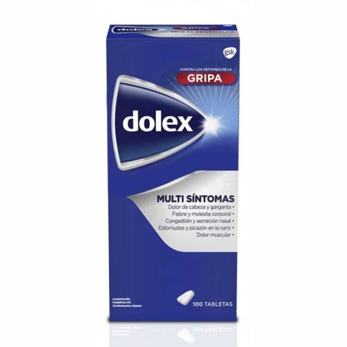 Dolex Gripa Caja X 100 Tabletas