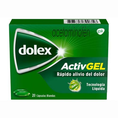 Dolex Activgel Caja X 20 Cápsulas