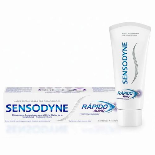 Crema Dental Sensodyne Rapido Alivio Tubo X 100 Gr Gsk