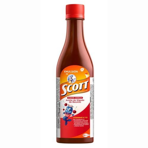 Emulsión Scott Cereza Frasco X 360 Ml Gsk