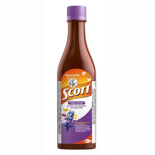 Emulsión Scott Frutas Tropical Frasco X 180 Ml Gsk