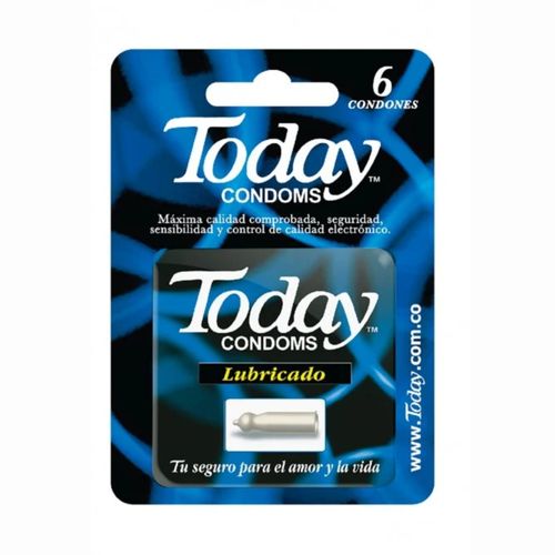 Preservativo Today Lubricado Caja X 3 Unidades Gsk