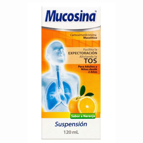 Mucosina Carboximetil Cisteina Frasco X 120 Ml Suspensión Oral Gsk