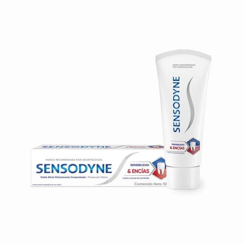 Crema Dental Sensodyne Sensibilidad Encias Tubo X 100 Gr Gsk