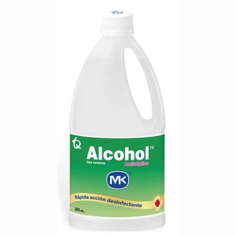 Alcohol Antiseptico Frasco X 350 Ml Mk