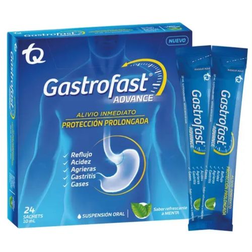 Gastrofast Advance Caja X 24 Sachets 10 Ml Suspensión Oral Tq