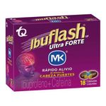 Ibuflash Ultra Forte x 18 Cápsulas Líquidas