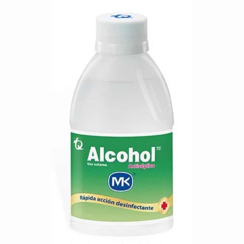 Alcohol Antiseptico Frasco X 120 Ml Mk