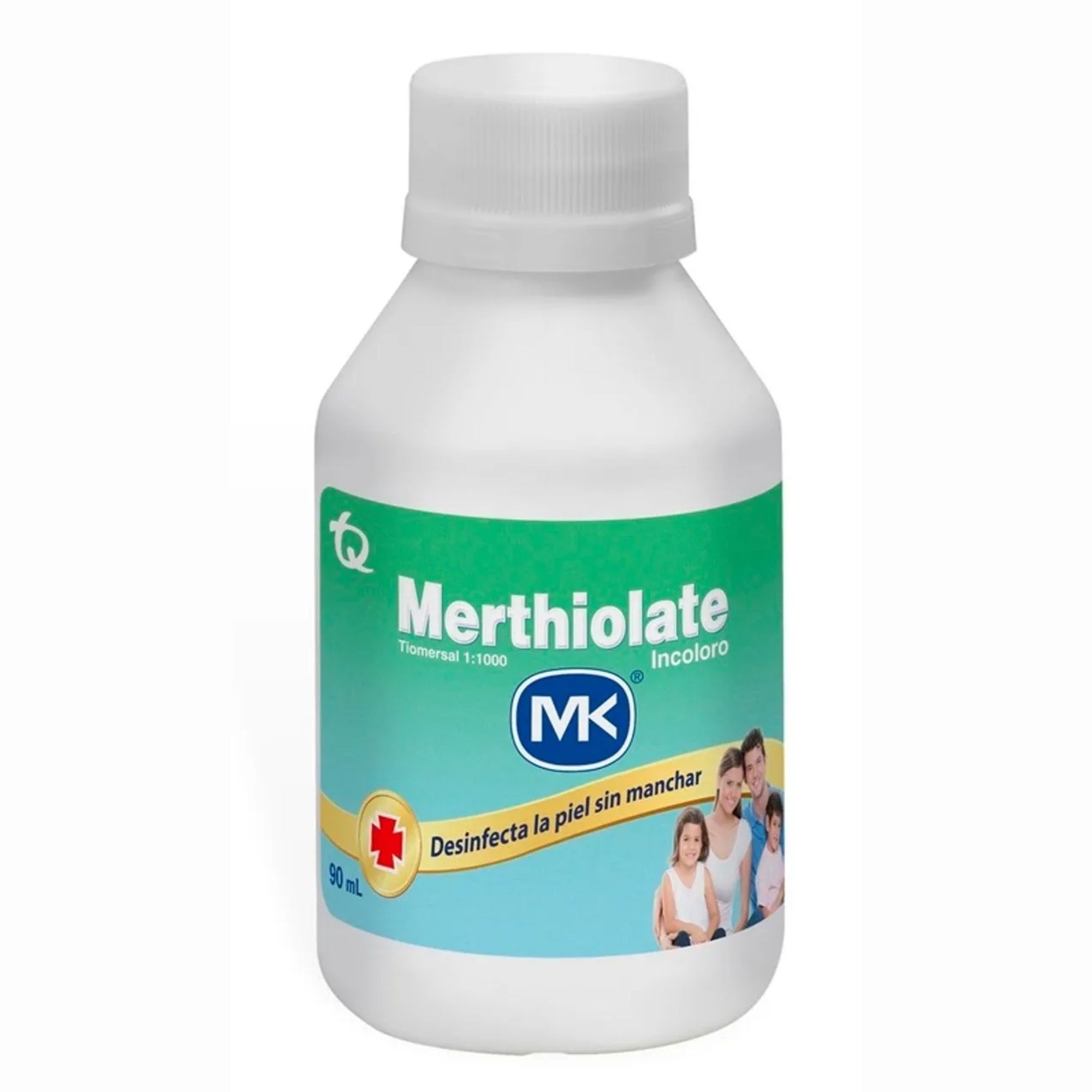 Merthiolate Incoloro Solución Tópica Frasco X 90 Ml Tecnoquímicas