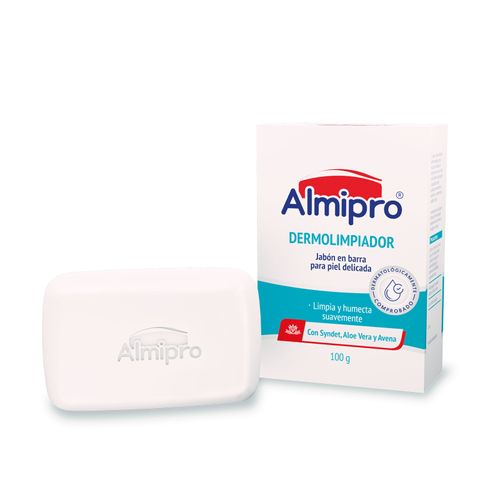 Jabón Dermolimpiador Almipro 100 Gr Solución San Jorge