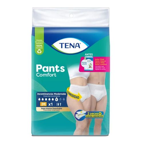 Pañal Para Adulto Tena Pants Clásico Medio Paquete X 1 Familia