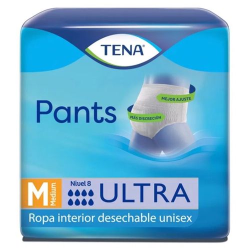 Pañal Para Adulto Tena Pants Ultra Medium Bolsa X 1 Familia